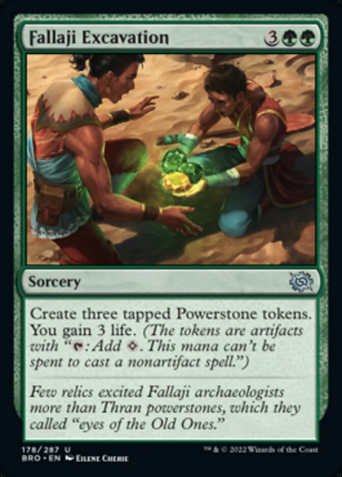 Fallaji Excavation [The Brothers' War] | Good Games North