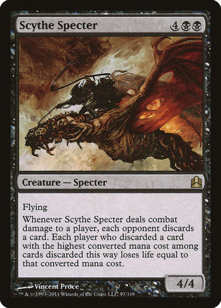 Scythe Specter [Commander 2011] | Good Games North