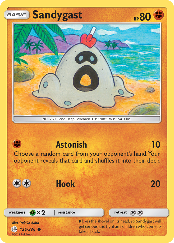 Sandygast (126/236) [Sun & Moon: Cosmic Eclipse] | Good Games North