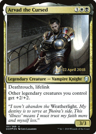 Arvad the Cursed [Dominaria Promos] | Good Games North
