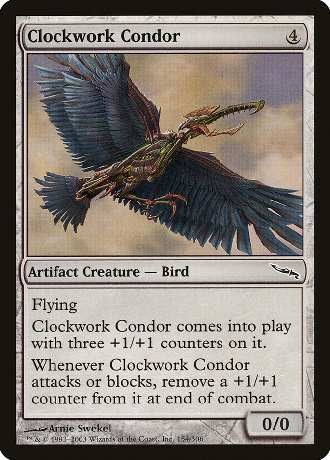 Clockwork Condor [Mirrodin] | Good Games North