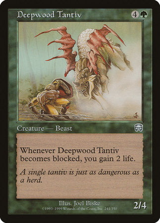Deepwood Tantiv [Mercadian Masques] | Good Games North
