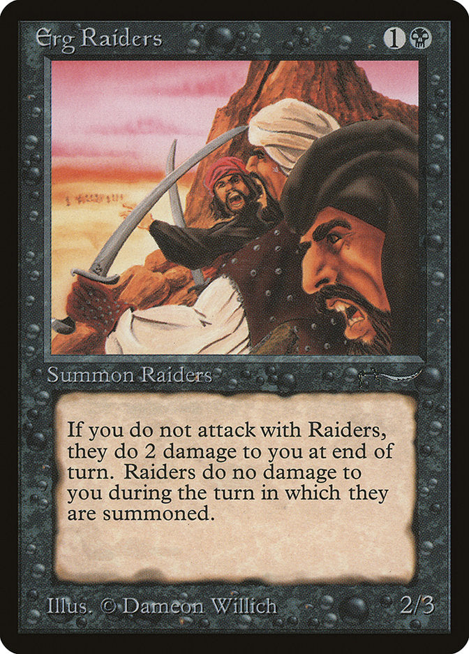 Erg Raiders (Light Mana Cost) [Arabian Nights] | Good Games North