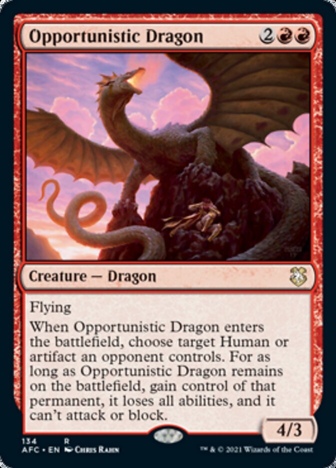 Opportunistic Dragon [Dungeons & Dragons: Adventures in the Forgotten Realms Commander] | Good Games North