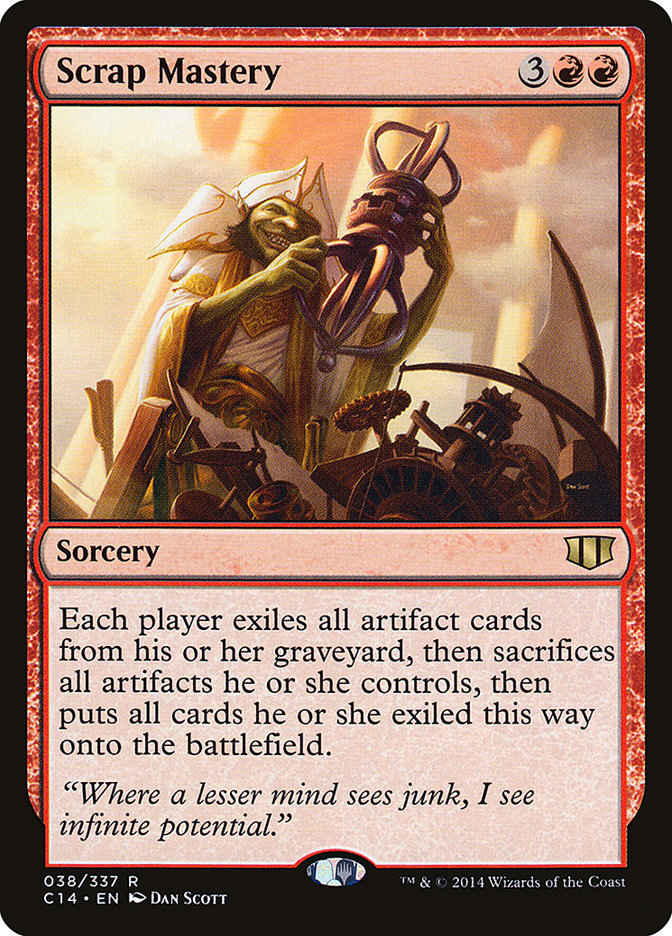 Scrap Mastery [Commander 2014] | Good Games North