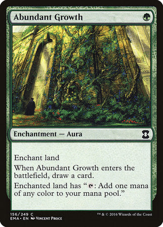 Abundant Growth [Eternal Masters] | Good Games North