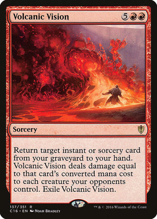Volcanic Vision [Commander 2016] | Good Games North