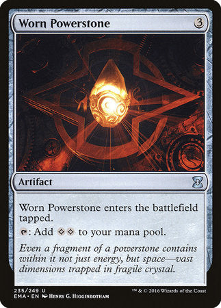 Worn Powerstone [Eternal Masters] | Good Games North