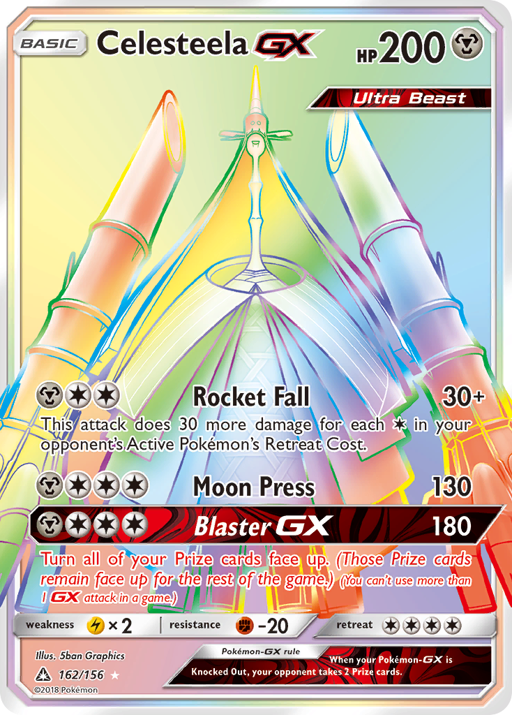 Celesteela GX (162/156) [Sun & Moon: Ultra Prism] | Good Games North