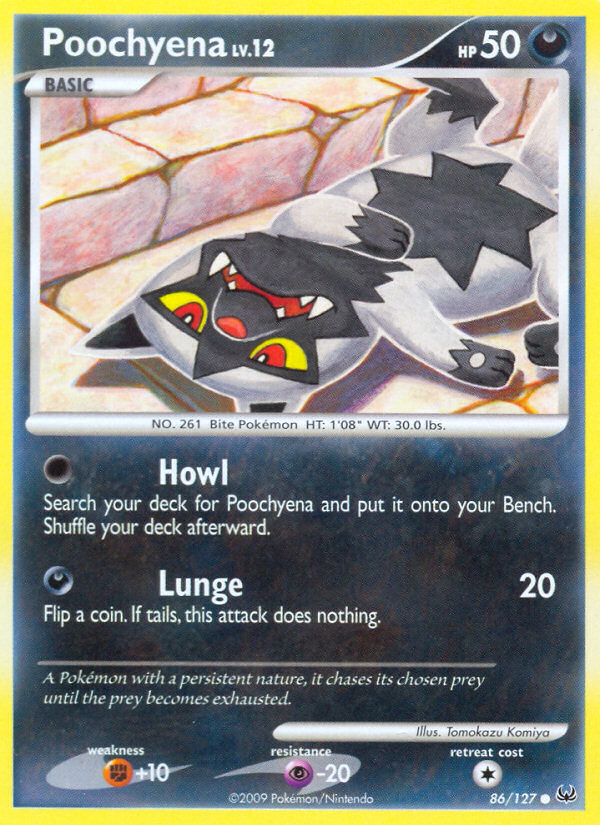 Poochyena (86/127) [Platinum: Base Set] | Good Games North