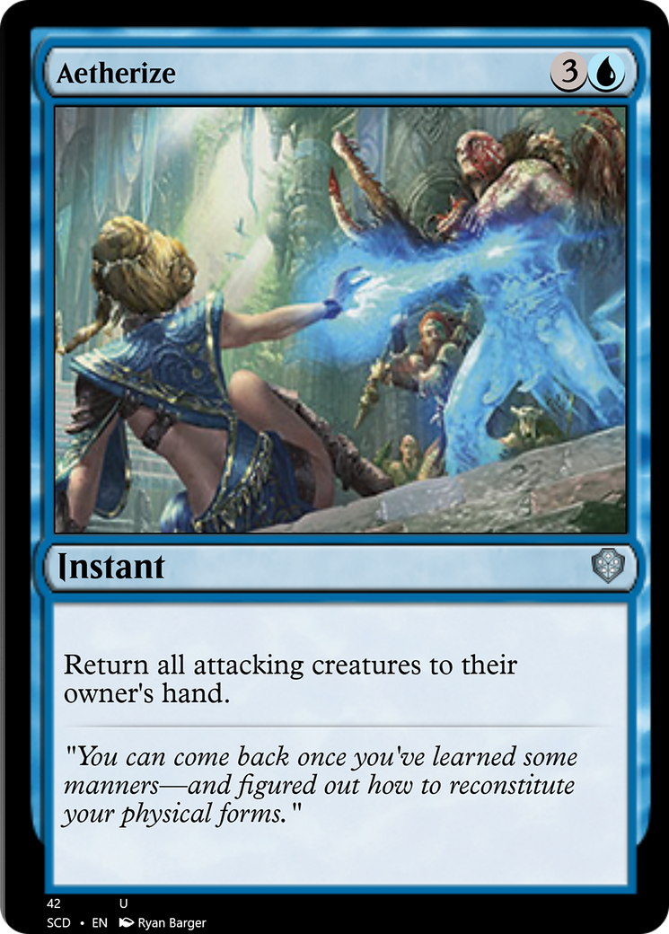 Aetherize [Starter Commander Decks] | Good Games North