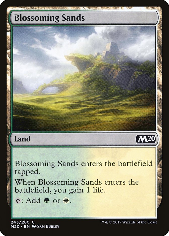 Blossoming Sands [Core Set 2020] | Good Games North