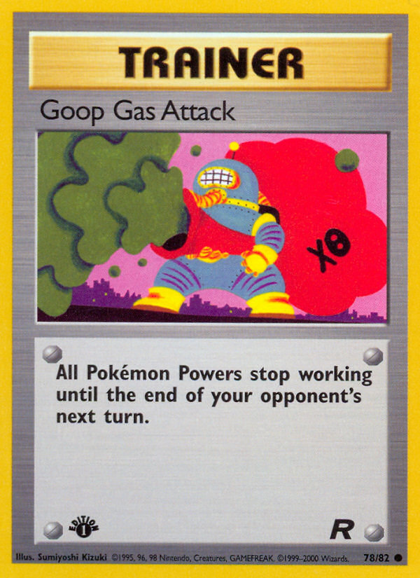 Goop Gas Attack (78/82) [Team Rocket 1st Edition] | Good Games North