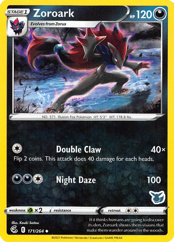 Zoroark (171/264) (Eevee Deck) [Battle Academy 2022] | Good Games North