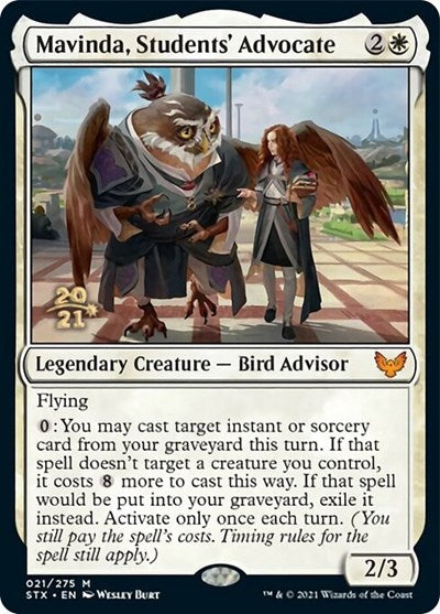 Mavinda, Students' Advocate [Strixhaven: School of Mages Prerelease Promos] | Good Games North