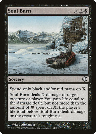 Soul Burn [Coldsnap Theme Decks] | Good Games North