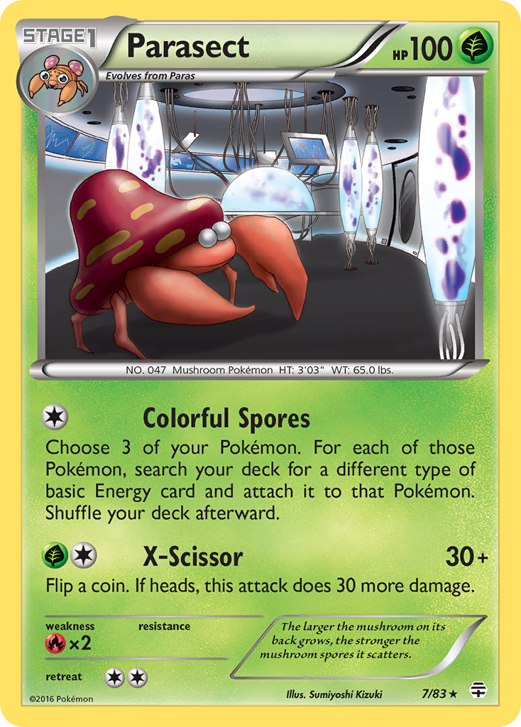 Parasect (7/83) [XY: Generations] | Good Games North