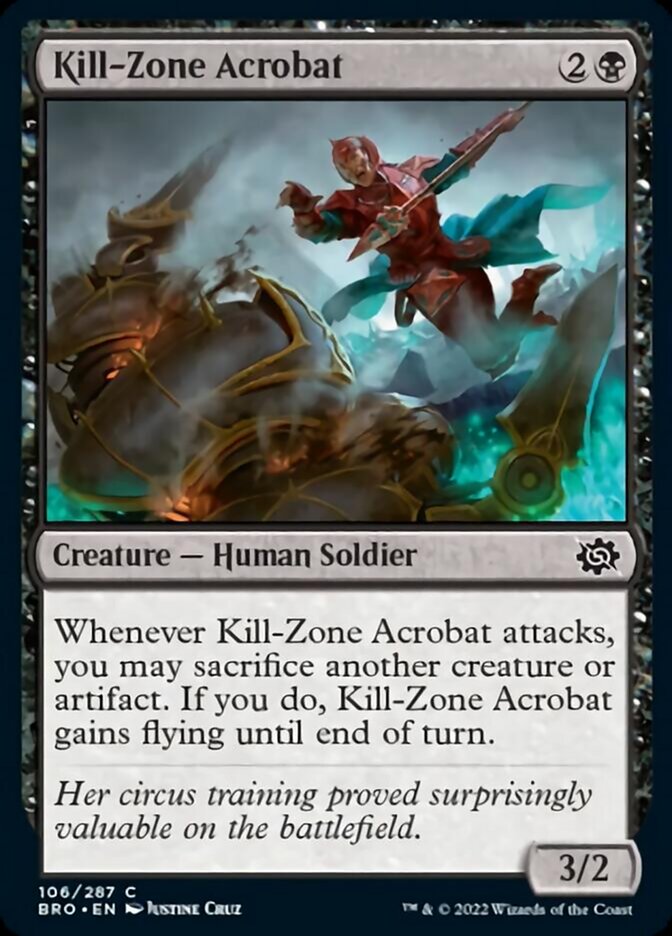 Kill-Zone Acrobat [The Brothers' War] | Good Games North