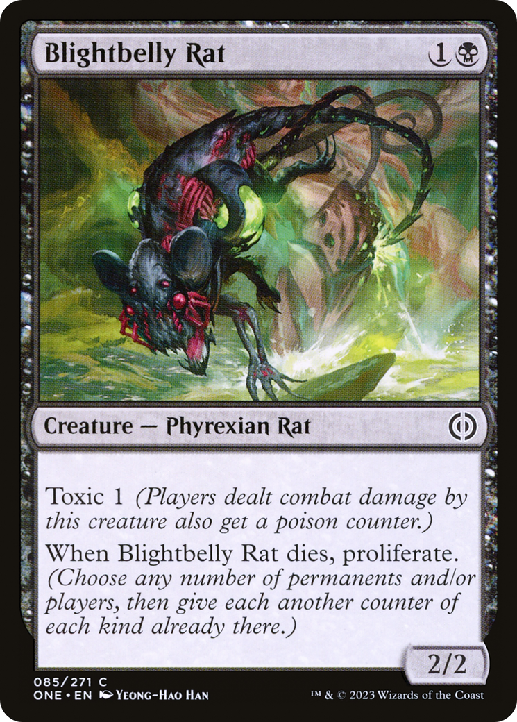 Blightbelly Rat [Phyrexia: All Will Be One] | Good Games North