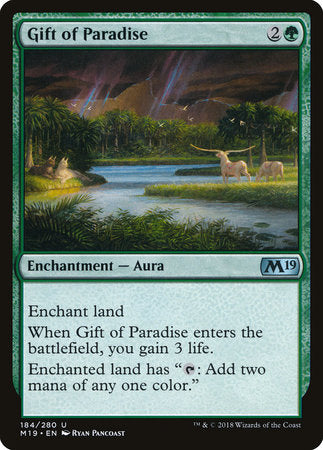 Gift of Paradise [Core Set 2019] | Good Games North