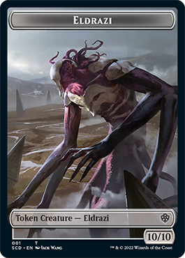 Eldrazi // Soldier Double-Sided Token [Starter Commander Decks] | Good Games North