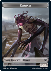 Eldrazi // Soldier Double-Sided Token [Starter Commander Decks] | Good Games North