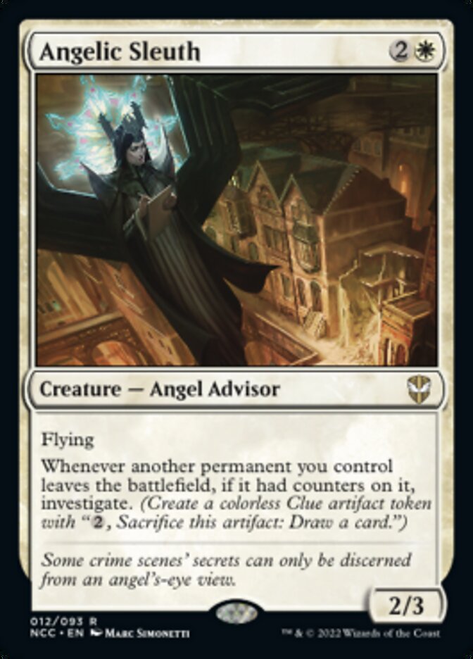 Angelic Sleuth [Streets of New Capenna Commander] | Good Games North