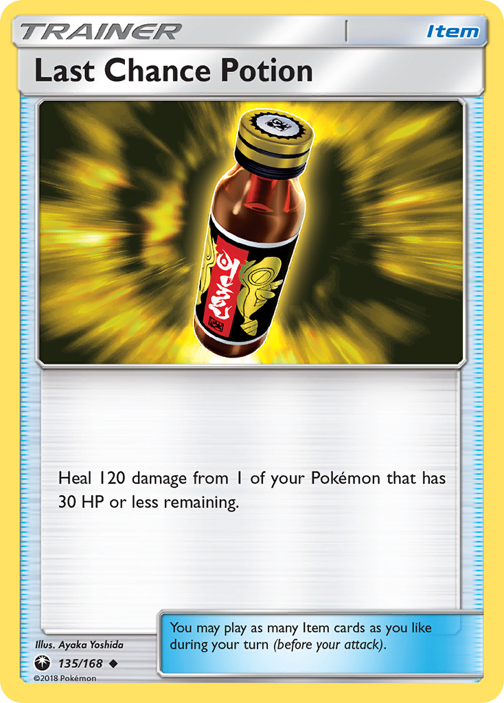 Last Chance Potion (135/168) [Sun & Moon: Celestial Storm] | Good Games North