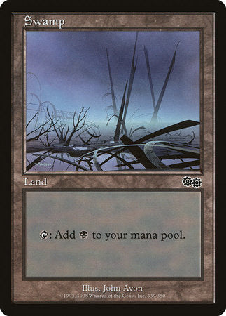 Swamp (339) [Urza's Saga] | Good Games North