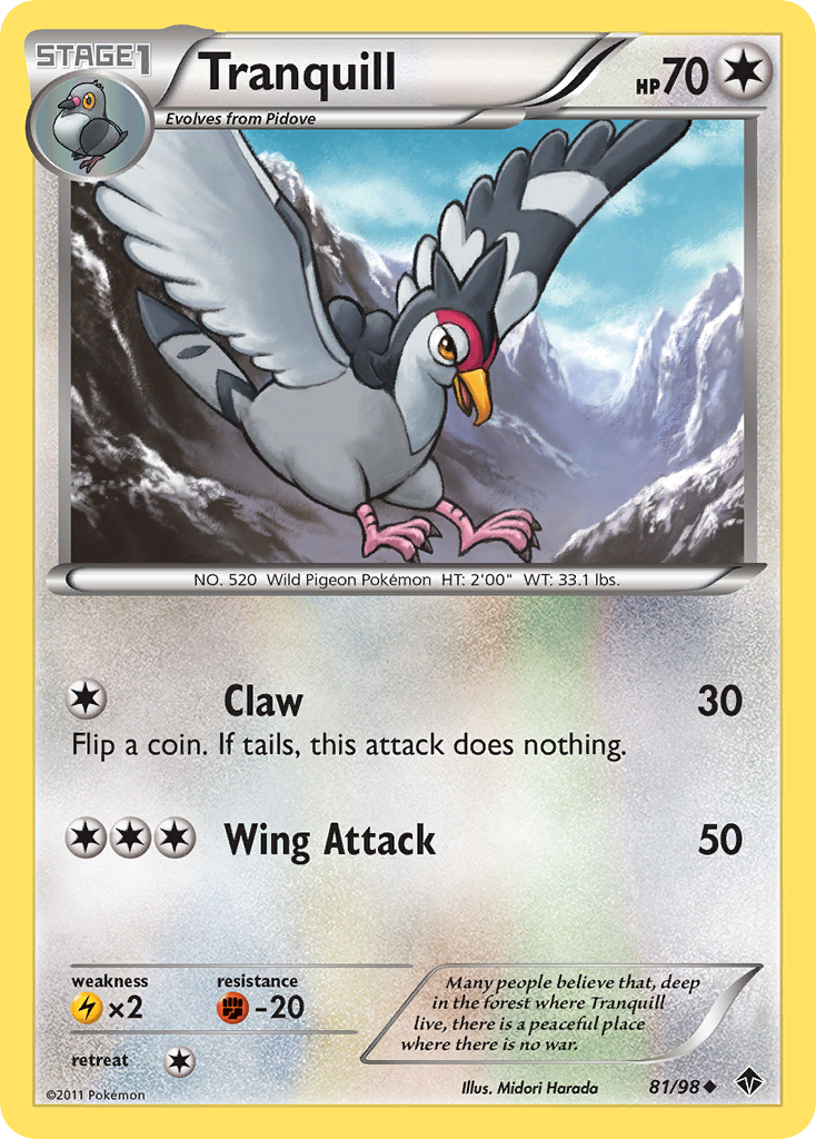Tranquill (81/98) [Black & White: Emerging Powers] | Good Games North