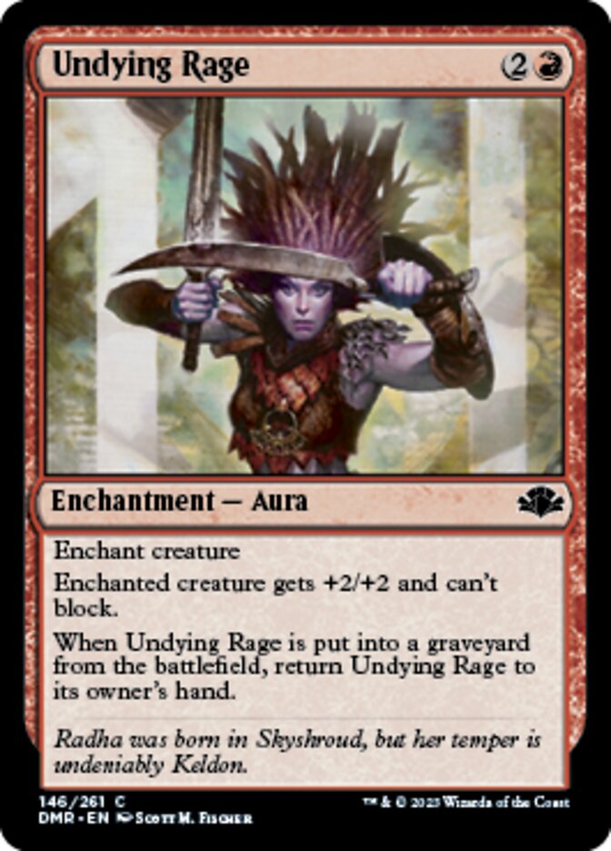 Undying Rage [Dominaria Remastered] | Good Games North