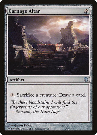 Carnage Altar [Commander 2013] | Good Games North