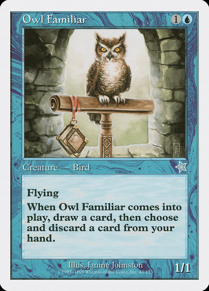 Owl Familiar [Starter 1999] | Good Games North
