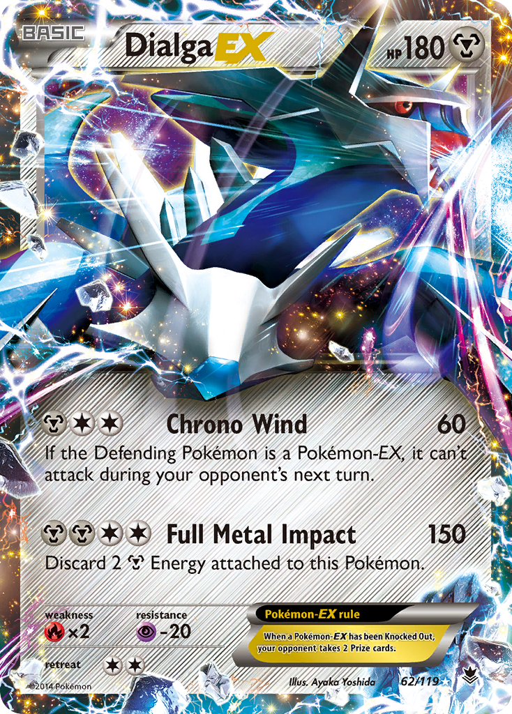 Dialga EX (62/119) [XY: Phantom Forces] | Good Games North