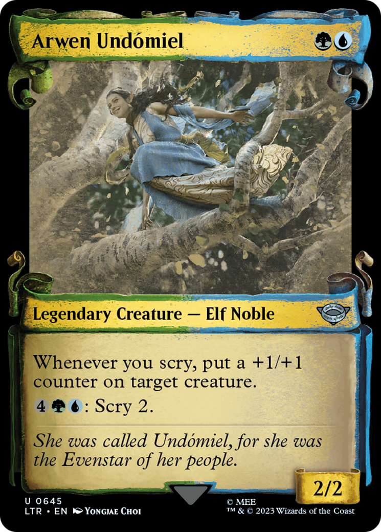 Arwen Undomiel [The Lord of the Rings: Tales of Middle-Earth Showcase Scrolls] | Good Games North