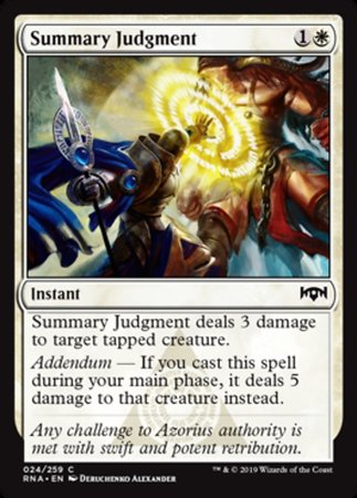 Summary Judgment [Ravnica Allegiance] | Good Games North