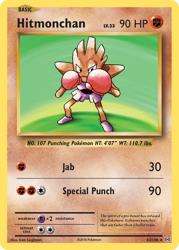 Hitmonchan (62/108) [XY: Evolutions] | Good Games North