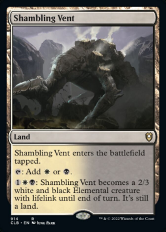 Shambling Vent [Commander Legends: Battle for Baldur's Gate] | Good Games North