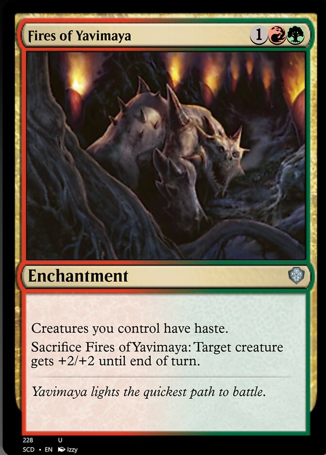 Fires of Yavimaya [Starter Commander Decks] | Good Games North