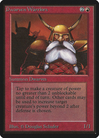 Dwarven Warriors [Limited Edition Beta] | Good Games North