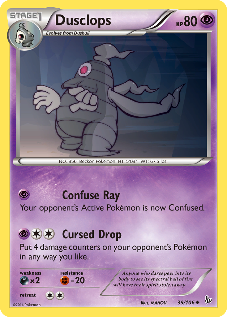Dusclops (39/106) [XY: Flashfire] | Good Games North