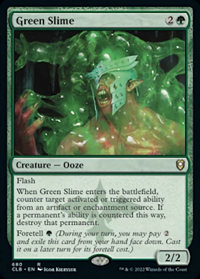 Green Slime [Commander Legends: Battle for Baldur's Gate] | Good Games North