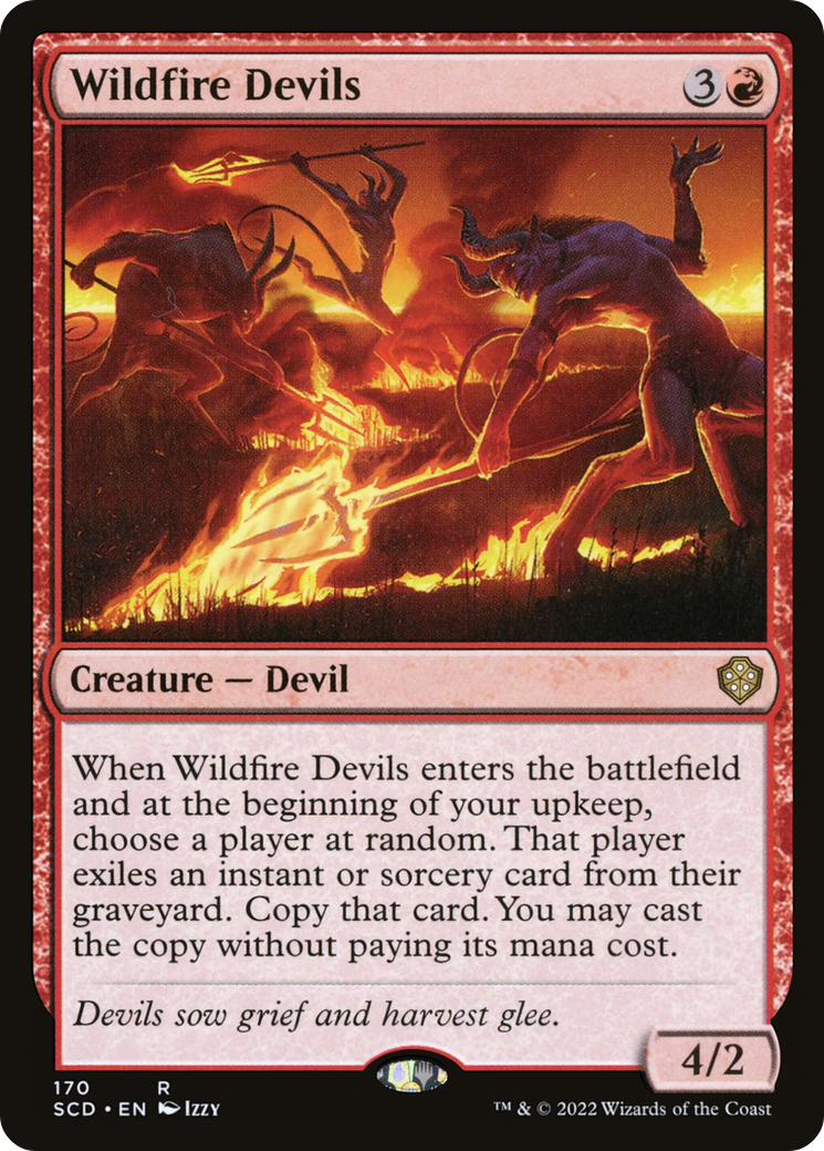 Wildfire Devils [Starter Commander Decks] | Good Games North