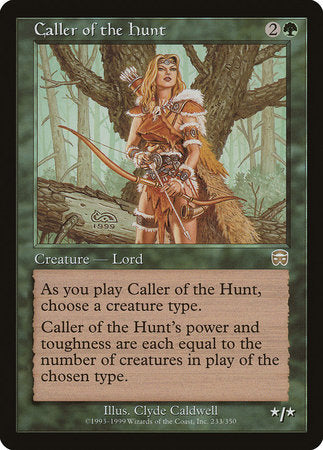 Caller of the Hunt [Mercadian Masques] | Good Games North