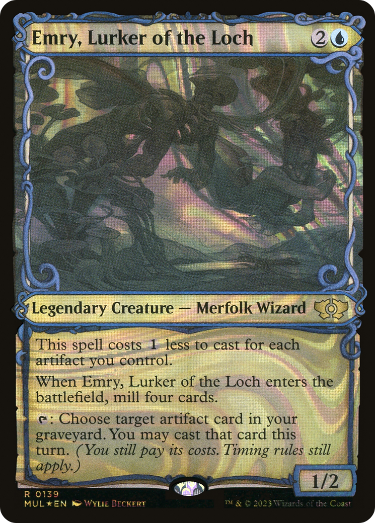 Emry, Lurker of the Loch (Halo Foil) [Multiverse Legends] | Good Games North