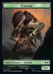 Tyranid (017) // Tyranid Gargoyle Double-sided Token (Surge Foil) [Universes Beyond: Warhammer 40,000 Tokens] | Good Games North
