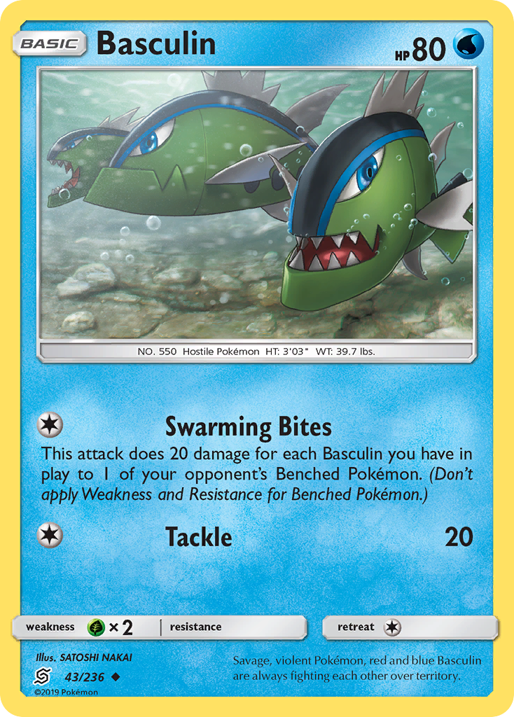 Basculin (43/236) [Sun & Moon: Unified Minds] | Good Games North
