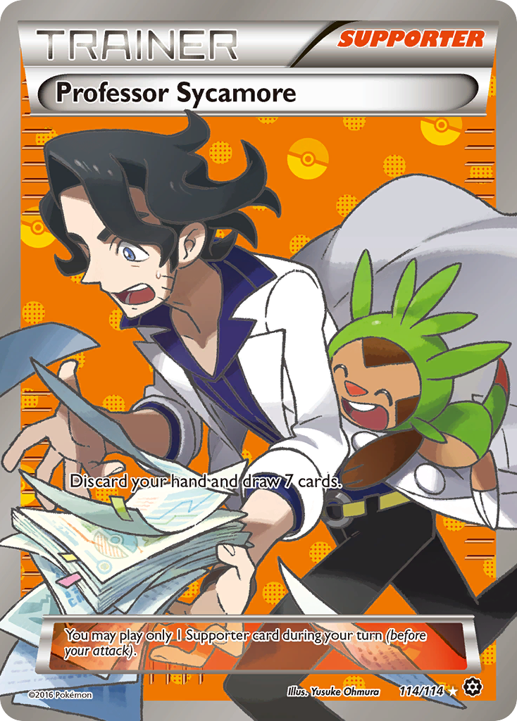 Professor Sycamore (114/114) [XY: Steam Siege] | Good Games North