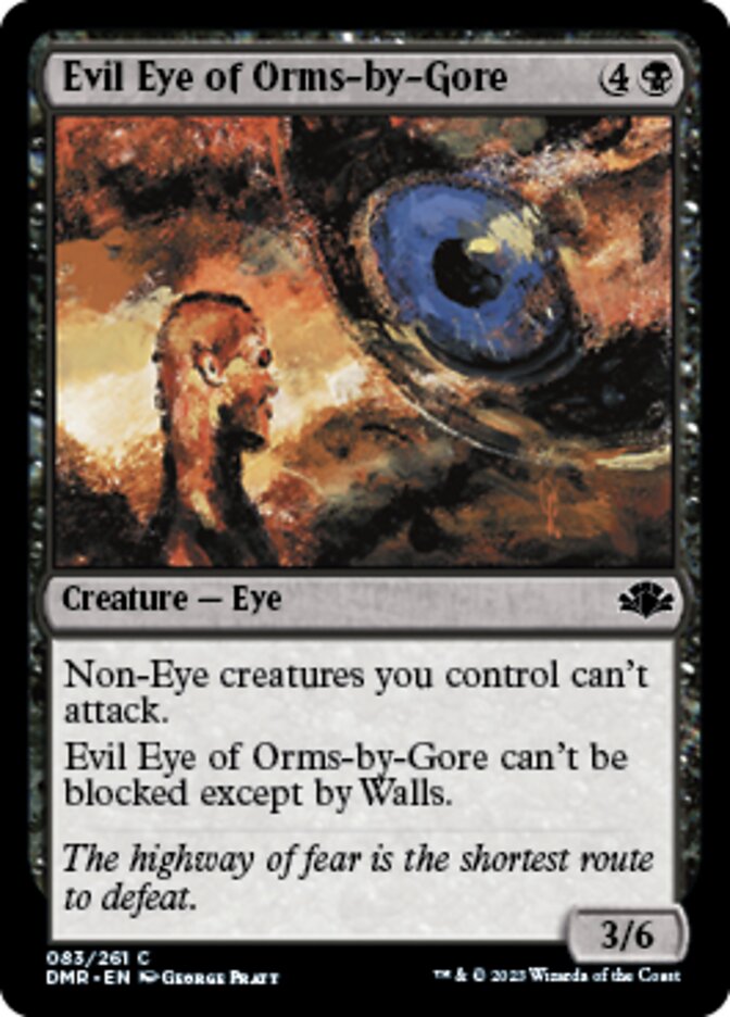 Evil Eye of Orms-by-Gore [Dominaria Remastered] | Good Games North
