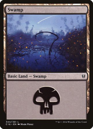Swamp (344) [Commander 2016] | Good Games North